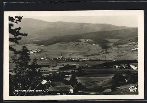 AK Ulrichsberg /O. Ö., Gesamtansicht aus der Vogelschau