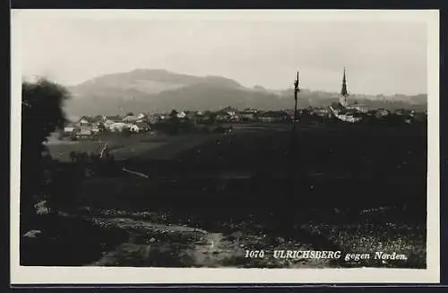 AK Ulrichsberg /Ob.-Oest., Ortspanorama gegen Norden