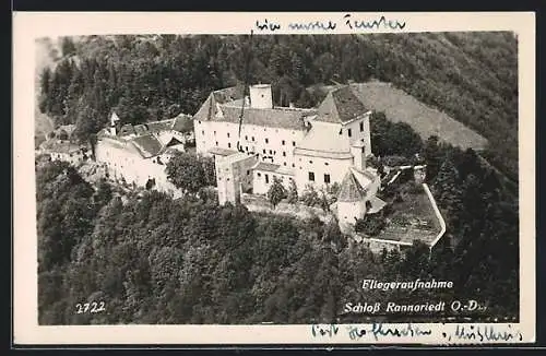 AK Rannariedl a. d. Donau, Blick auf Schloss Rannariedl