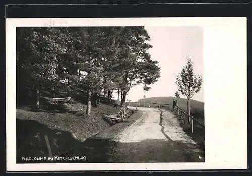 AK Kirchschlag /N.-Ö., Karlruhe bei Kirchschlag