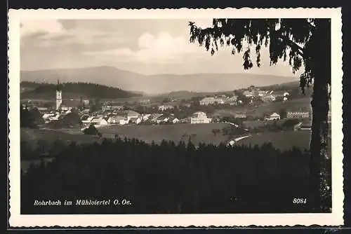 AK Rohrbach /Mühlviertel, Gesamtansicht aus der Vogelschau