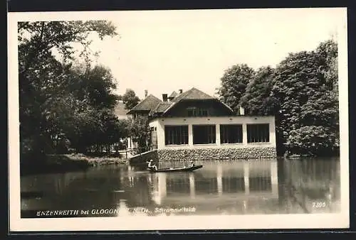 AK Enzenreith bei Gloggnitz, Schrammelteich