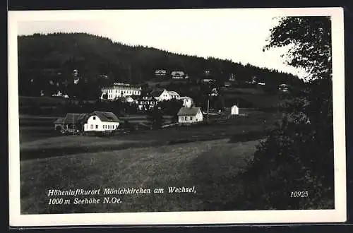 AK Mönichkirchen am Wechsel, Ortspartie