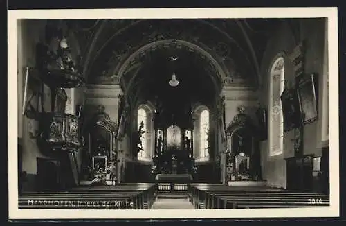 AK Mayrhofen, Inneres der Kirche