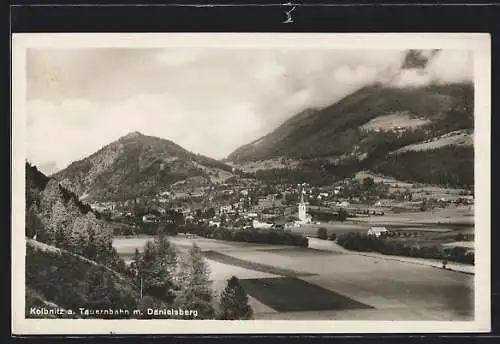 AK Kolbnitz a. Tauernbahn, Teilansicht mit Danielsberg