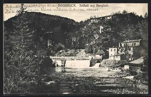 AK Innsbruck, Sillfall mit Bergisel