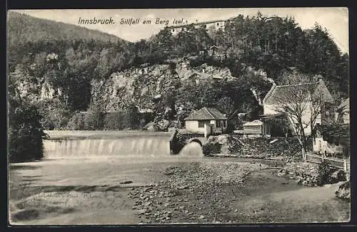 AK Innsbruck, Sillfall am Berg Isel