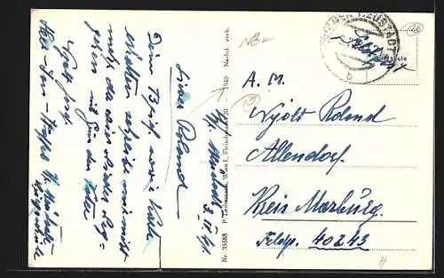 AK Wr. Neustadt, Kriegsschule, Aussenansicht