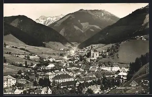 AK Eisenerz, Teilansicht mit Kirche