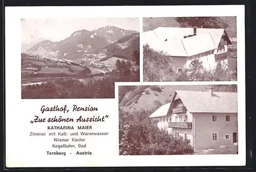 AK Ternberg, Gasthof und Pension zur schönen Aussicht