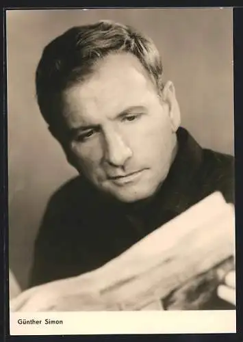 AK Günther Simon, Portrait des Schauspielers