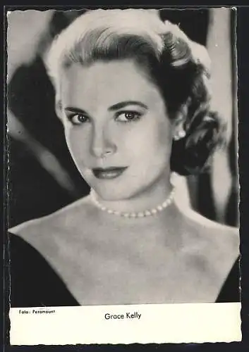 AK Schauspielerin Grace Kelly, ab 18.4.1956 Fürstin von Monaco