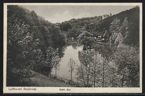 AK Stadtroda, Das städtische Bad im Tal