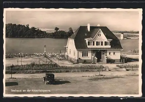 AK Langenhessen, Gasthaus Seehaus an der Kobertalsperre