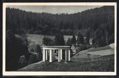 AK Allerheiligen, Denkmal für die gefallenen Angehörigen des Badischen Schwarzwaldvereins