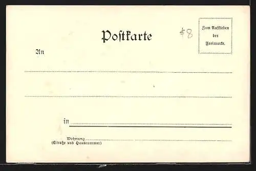 AK Hildesheim, Rathaus mit Brunnen