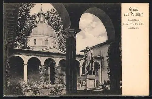 AK Potsdam, Mausoleum Kaiser Friedrich III., Aeusseres