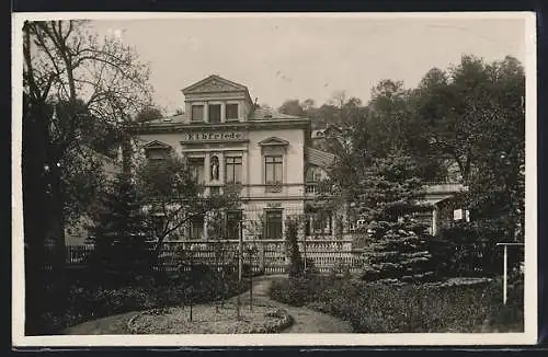 AK Wehlen / Elbe, Hotel Fremdenheim Elb-Friede, Rosenstrasse 22