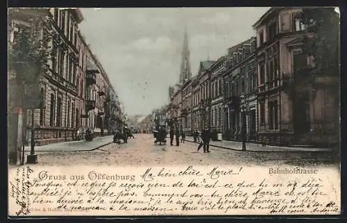 AK Offenburg, In der Bahnhofstrasse