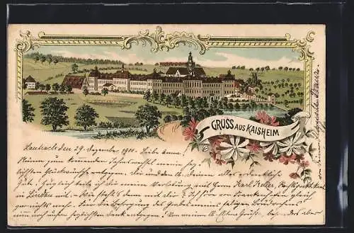 Lithographie Kaisheim, Ortspartie