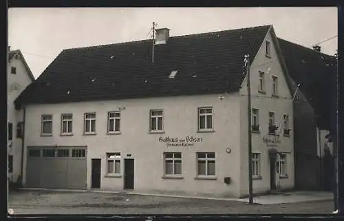 AK Bad Urach, Gasthaus zum Ochsen Hermann Ladner