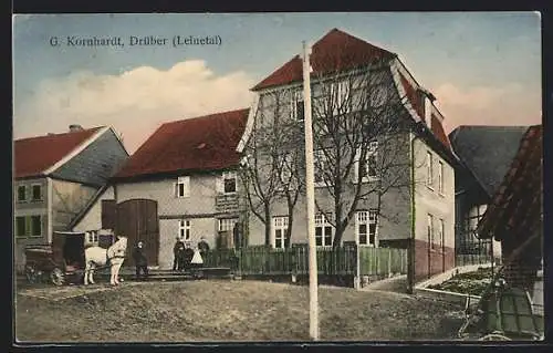 AK Drüber /Leinetal, Gasthof von G. Kornhardt