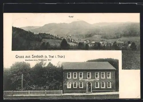 AK Seebach / Ruhla, Gasthaus zum Thüringer Hof von Bernhard Beer
