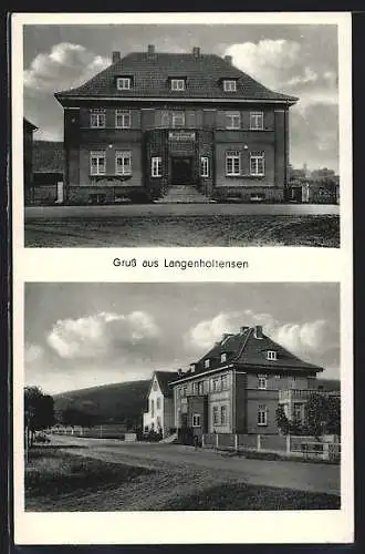 AK Langenholtensen /Northeim, Gasthaus Dünenkrug von Karl Schrader