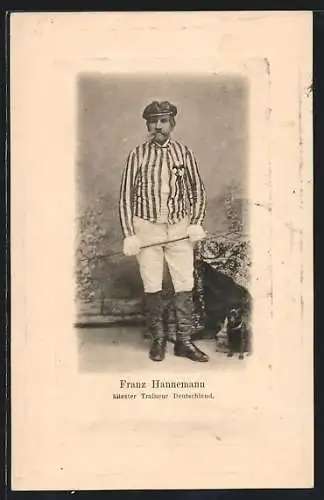 AK Franz Hannemann, ältester Traineur Deutschlands