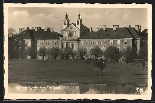 AK Salzburg, Landeskrankenhaus mit Park
