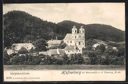 AK Hafnerberg, Blick auf die Wallfahrtskirche