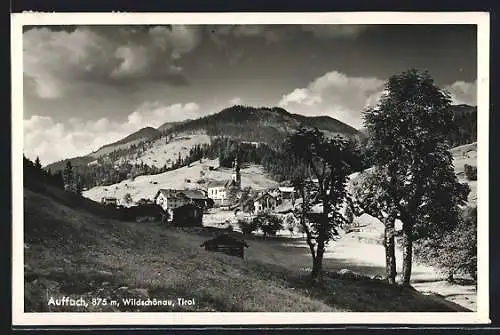 AK Wildschönau, Auffach mit Kirche
