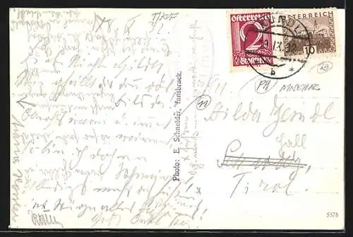 AK Wildschönau, Auffach mit Kirche