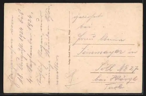 AK Söll /Tirol, Teilansicht mit Kirche