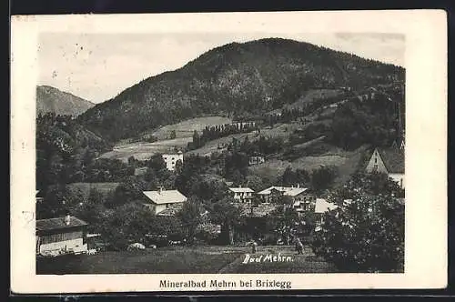 AK Bad Mehrn bei Brixlegg, Ortspartie mit Bergen