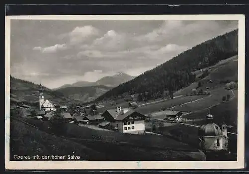 AK Oberau, Teilansicht mit der hohen Salve