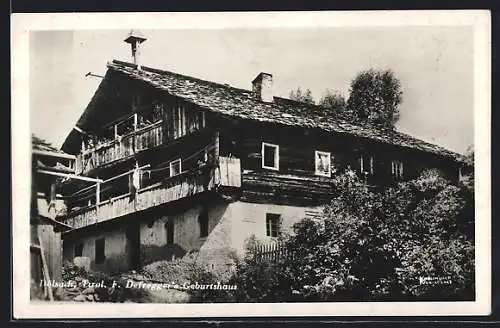 AK Dölsach /Tirol, F. Defregger`s Geburtshaus