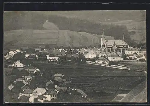 AK Aigen im Mühlkreis /O.-Öst., Teilansicht mit Kirche