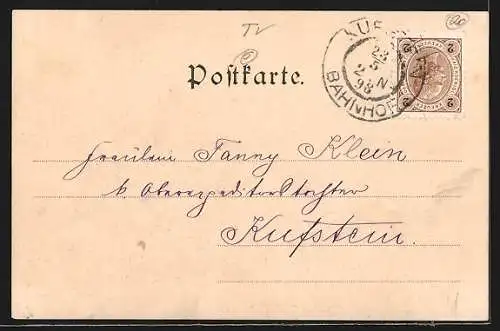 AK Kufstein, Bad Kienbergklamm um 1900