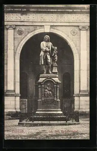 AK Eisenach, Joh. Seb. Bach-Denkmal