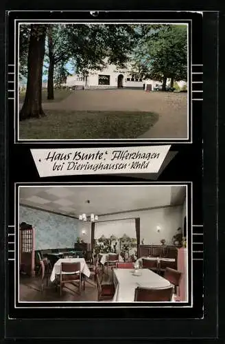 AK Alferzhagen bei Dieringhausen, Restaurant und Pension Haus Bunte