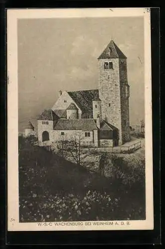 AK Weinheim a. d. B., W.-S.-C. Wachenburg