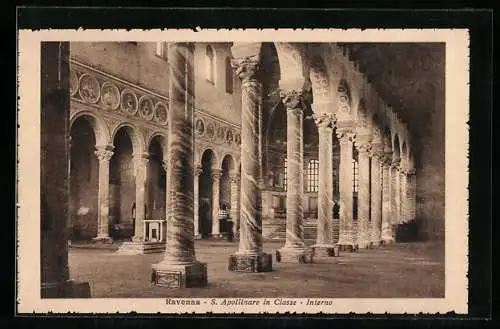 AK Ravenna, S. Apollinare in Classe, Interno