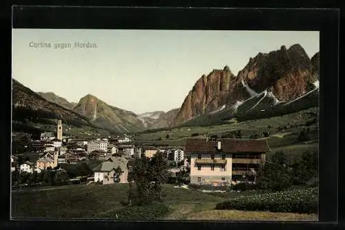 AK Cortina, Ortsansicht gegen Norden