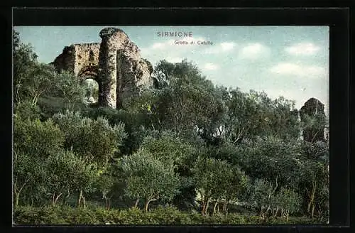 AK Sirmione, Grotta di Catulle
