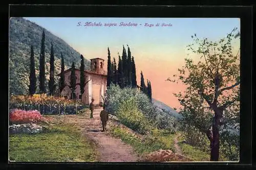 AK S. Michele /Lago di Garda, Chiesa sopra Gardone