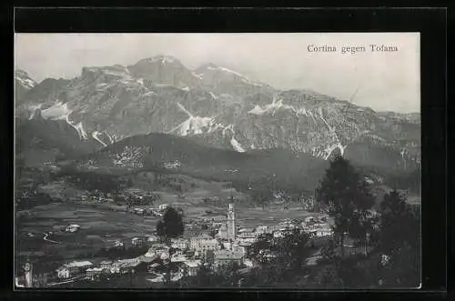 AK Cortina, Gesamtansicht gegen Tofana