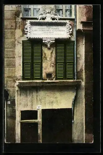 AK Genova, Casa di Colombo