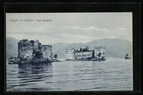 AK Cannobio /Lago Maggiore, Castelli di Cannero