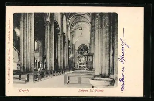 AK Trento, Interno del Duomo